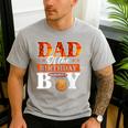 Basketball DAD Of The Birthday Boy Family Matching Men's Casual T-Shirt Sport Grey Basketball DAD Of The Birthday Boy Family Matching Men's Casual T-Shirt Sport Grey