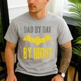 Batman Dad By Day Men's Casual T-Shirt Sport Grey