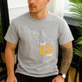 Best Bunny Dad Ever Rabbit Daddy Bunny Father Bunny Men's Casual T-Shirt Sport Grey