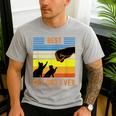 Best Cat Dad Ever Fist Bump For Fur Daddies Men Women Girls Kids Men's Casual T-Shirt Sport Grey