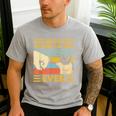 Best Siamese Cat Dad Ever Retro Vintage Sunset Men's Casual T-Shirt Sport Grey Best Siamese Cat Dad Ever Retro Vintage Sunset Men's Casual T-Shirt Sport Grey