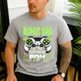 Bonus Dad Of The Birthday Boy Video Game Bday Party Men's Casual T-Shirt Sport Grey Bonus Dad Of The Birthday Boy Video Game Bday Party Men's Casual T-Shirt Sport Grey
