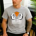 Bulldogs Basketball Shirt Basketball Mom Dad Players Tshirt Men's Casual T-Shirt Sport Grey