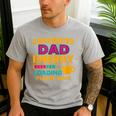 Caffeinated Dad Energy Loading Please Wait Coffee Humor Men's Casual T-Shirt Sport Grey Caffeinated Dad Energy Loading Please Wait Coffee Humor Men's Casual T-Shirt Sport Grey