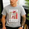 Chicken Daddy a Fun For Every Rooster In The Basket Men's Casual T-Shirt Sport Grey