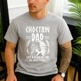 Choctaw Tribe For a Proud Choctaw Dad Men's Casual T-Shirt Sport Grey