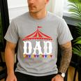 Circus Dad Of The Birthday Boy & Girl Carnival Family Outfit Men's Casual T-Shirt Sport Grey Circus Dad Of The Birthday Boy & Girl Carnival Family Outfit Men's Casual T-Shirt Sport Grey
