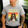 Cool Basset Hound For Men Dad Dog Basset Hound Lovers Men's Casual T-Shirt Sport Grey Cool Basset Hound For Men Dad Dog Basset Hound Lovers Men's Casual T-Shirt Sport Grey