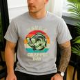 Have A Crappie Day Retro Fishing Sarcastic Dad Men's Casual T-Shirt Sport Grey