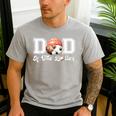 Dad Of The Birthday Boller Born 2 Ball Matching Family Party Men's Casual T-Shirt Sport Grey