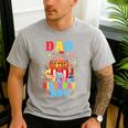 Dad Of The Birthday For Boy Circus Carnival Theme Party Men's Casual T-Shirt Sport Grey