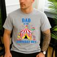 Dad Of The Birthday Boy Circus Ringmaster Party Birthday Men's Casual T-Shirt Sport Grey Dad Of The Birthday Boy Circus Ringmaster Party Birthday Men's Casual T-Shirt Sport Grey