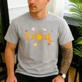 Dad Of The Birthday First Trip Around The Sun Bday Boy Men's Casual T-Shirt Sport Grey