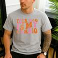 Your Dad Is My Cardio Gym Father's Day Men's Casual T-Shirt Sport Grey