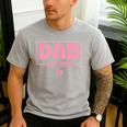 Dad Est 2026 Logo Daddy 2026 Soon To Be New Father 2026 Men's Casual T-Shirt Sport Grey