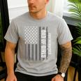 Dad Of Girls Outnumbered Fathers Day 2025 For Dad Daughters Men's Casual T-Shirt Sport Grey