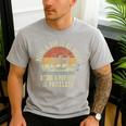 Being A Dad Is An Honor Being A Pop-Pop Is Priceless Poppop Men's Casual T-Shirt Sport Grey
