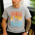 Dad Its Not A Dad BOD Its A Father Figure Graphic Men's Casual T-Shirt Sport Grey