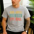Dad Jokes Are How Eye Roll Father's Day Pun Graphic Men's Casual T-Shirt Sport Grey