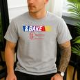 Dad Kid Matching Shake And Bake Bake Men's Casual T-Shirt Sport Grey Dad Kid Matching Shake And Bake Bake Men's Casual T-Shirt Sport Grey
