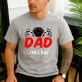 Dad Pit Crew Chief Racing Birthday Childs Party Fun Men's Casual T-Shirt Sport Grey Dad Pit Crew Chief Racing Birthday Childs Party Fun Men's Casual T-Shirt Sport Grey