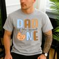 Dad Of The Sweet One Cookies And Milk 1st Birthday Party Men's Casual T-Shirt Sport Grey Dad Of The Sweet One Cookies And Milk 1st Birthday Party Men's Casual T-Shirt Sport Grey