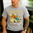 Dad Tax Graphic Tee Fathers Day Men's Casual T-Shirt Sport Grey