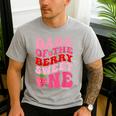 Dada Of The Berry Sweet One Strawberry First Birthday Men's Casual T-Shirt Sport Grey Dada Of The Berry Sweet One Strawberry First Birthday Men's Casual T-Shirt Sport Grey