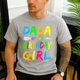 Dada Of The Birthday Girl Retro 80's Party Shirt Men's Casual T-Shirt Sport Grey Dada Of The Birthday Girl Retro 80's Party Shirt Men's Casual T-Shirt Sport Grey