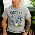 Daddy Of The Birthday Boy Hole In One Golf Lover Men's Casual T-Shirt Sport Grey