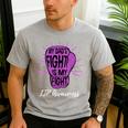 My Dads Fight Is My Fight Immune ITP Awareness Men's Casual T-Shirt Sport Grey