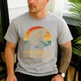 Dadzilla-Father Of The Monsters Dad Father's Day Men's Casual T-Shirt Sport Grey