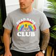 Dead Dads Club Inappropriate Cringe Adult Raunchy Men's Casual T-Shirt Sport Grey