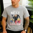 Despicable Me Minions Father's Day World's Best Dad Villain Men's Casual T-Shirt Sport Grey Despicable Me Minions Father's Day World's Best Dad Villain Men's Casual T-Shirt Sport Grey