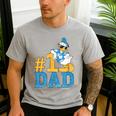 Disney Donald Duck Number One Dad Sunglasses Father's Day Men's Casual T-Shirt Sport Grey Disney Donald Duck Number One Dad Sunglasses Father's Day Men's Casual T-Shirt Sport Grey