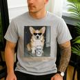 I Got That Dog In Me Corgi Dog Meme For Corgi Mom Dad Men's Casual T-Shirt Sport Grey
