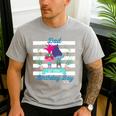 DreamWorks Trolls Dad Of The Birthday Boy Men's Casual T-Shirt Sport Grey