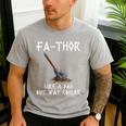 FA-Thor Fathers Day Tshirt Dad Father Men's Casual T-Shirt Sport Grey FA-Thor Fathers Day Tshirt Dad Father Men's Casual T-Shirt Sport Grey