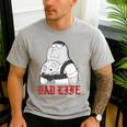 Family Guy Peter Stewie Dad Life Distressed Big Chest Logo Men's Casual T-Shirt Sport Grey Family Guy Peter Stewie Dad Life Distressed Big Chest Logo Men's Casual T-Shirt Sport Grey