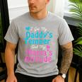 Family Tee I Got My Daddy's Temper And Mama's Attitude Men's Casual T-Shirt Sport Grey Family Tee I Got My Daddy's Temper And Mama's Attitude Men's Casual T-Shirt Sport Grey