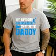 My Favorite Cheerleader Calls Me Daddy Cheer Dad Fathers Day Men's Casual T-Shirt Sport Grey My Favorite Cheerleader Calls Me Daddy Cheer Dad Fathers Day Men's Casual T-Shirt Sport Grey