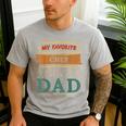My Favorite Chef Calls Me Dad Chef Dad Men's Casual T-Shirt Sport Grey