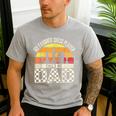 My Favorite Chess Player Calls Me Dad Chess Dad Chess Player Men's Casual T-Shirt Sport Grey