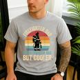 Firefighter Dad Like Regular Dad But Cooler Father's Day Men's Casual T-Shirt Sport Grey Firefighter Dad Like Regular Dad But Cooler Father's Day Men's Casual T-Shirt Sport Grey