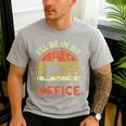 Garden I'Ll Be In My Office Plant Lover Plant Dad Men's Casual T-Shirt Sport Grey Garden I'Ll Be In My Office Plant Lover Plant Dad Men's Casual T-Shirt Sport Grey