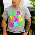 In My Glowing Dad Era Groovy Colorful Bright Men's Casual T-Shirt Sport Grey