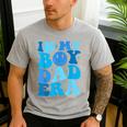 Groovy In My Boy Dad Era For Fathers Day Men's Casual T-Shirt Sport Grey Groovy In My Boy Dad Era For Fathers Day Men's Casual T-Shirt Sport Grey