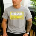Halloween Adult Costume Dinosaur Security Dad Mom Men's Casual T-Shirt Sport Grey Halloween Adult Costume Dinosaur Security Dad Mom Men's Casual T-Shirt Sport Grey