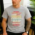 I'm A Lucky Dad I Have A Awesome Daughter She's Stubborn Men's Casual T-Shirt Sport Grey