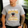 I'm A Super Proud Dad Of A 2025 Master's Degree Graduate Men's Casual T-Shirt Sport Grey